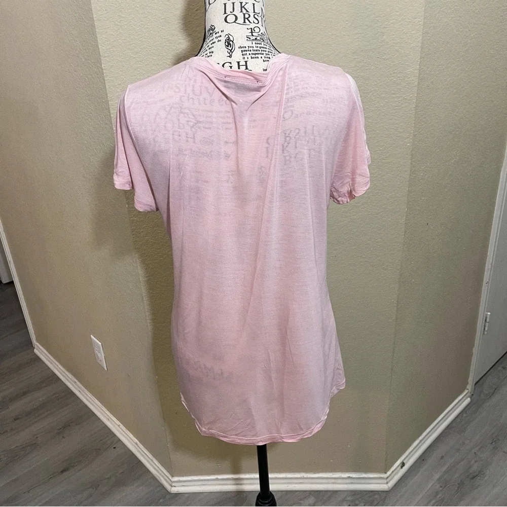 J. Crew Light‎ Pink Short Sleeve Tee
